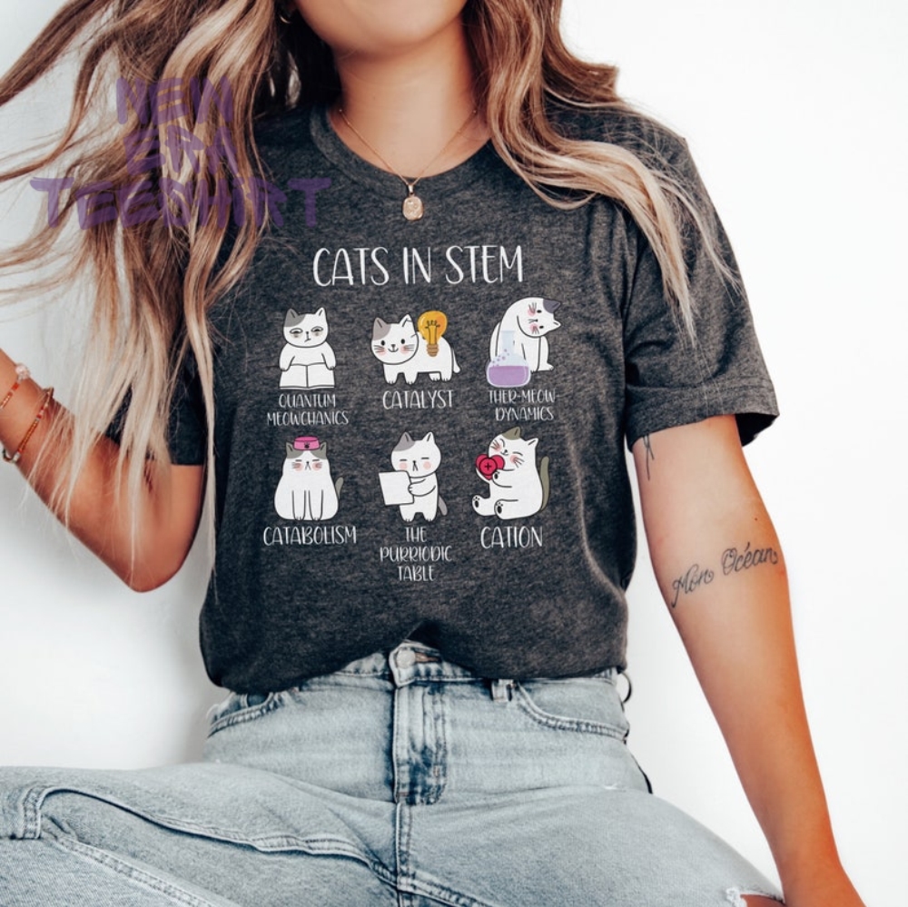 Funny Cats Science Shirt