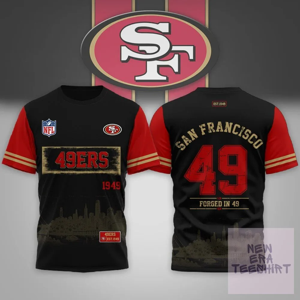 Established 1949 T-Shirt for San Francisco 49ers Fans - NFL Football Team Apparel
