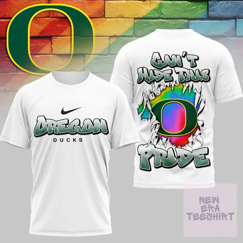 Oregon Ducks Pride Month T-Shirt