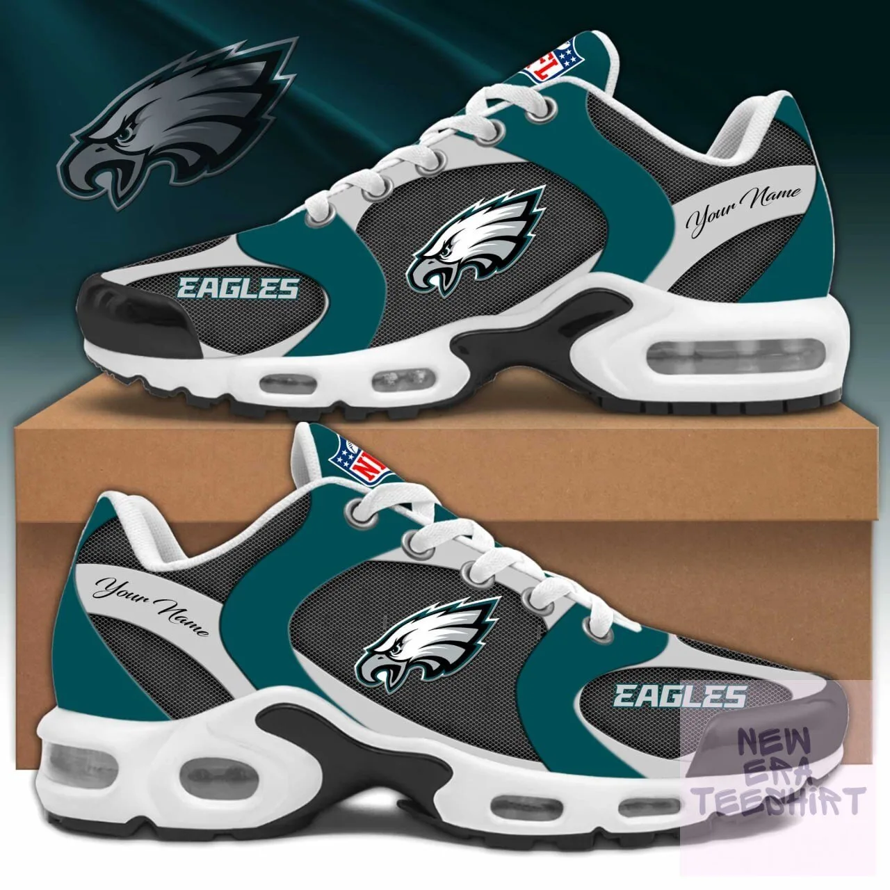 _ Philly Green Fan Sneakers 👟🦅 1 _ Philly Green Fan Sneakers 👟🦅