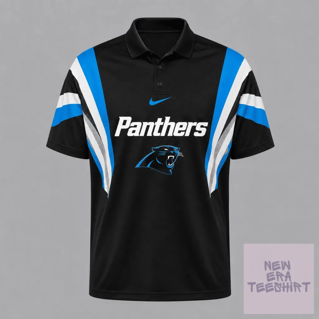 Carolina Panthers National Football League Team Polo Shirt Carolina Panthers National Football League Team Polo Shirt