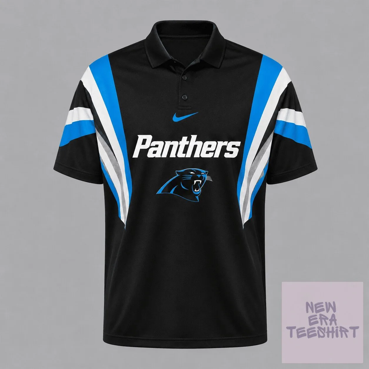 Carolina Panthers National Football League Team Polo Shirt 1 Carolina Panthers National Football League Team Polo Shirt