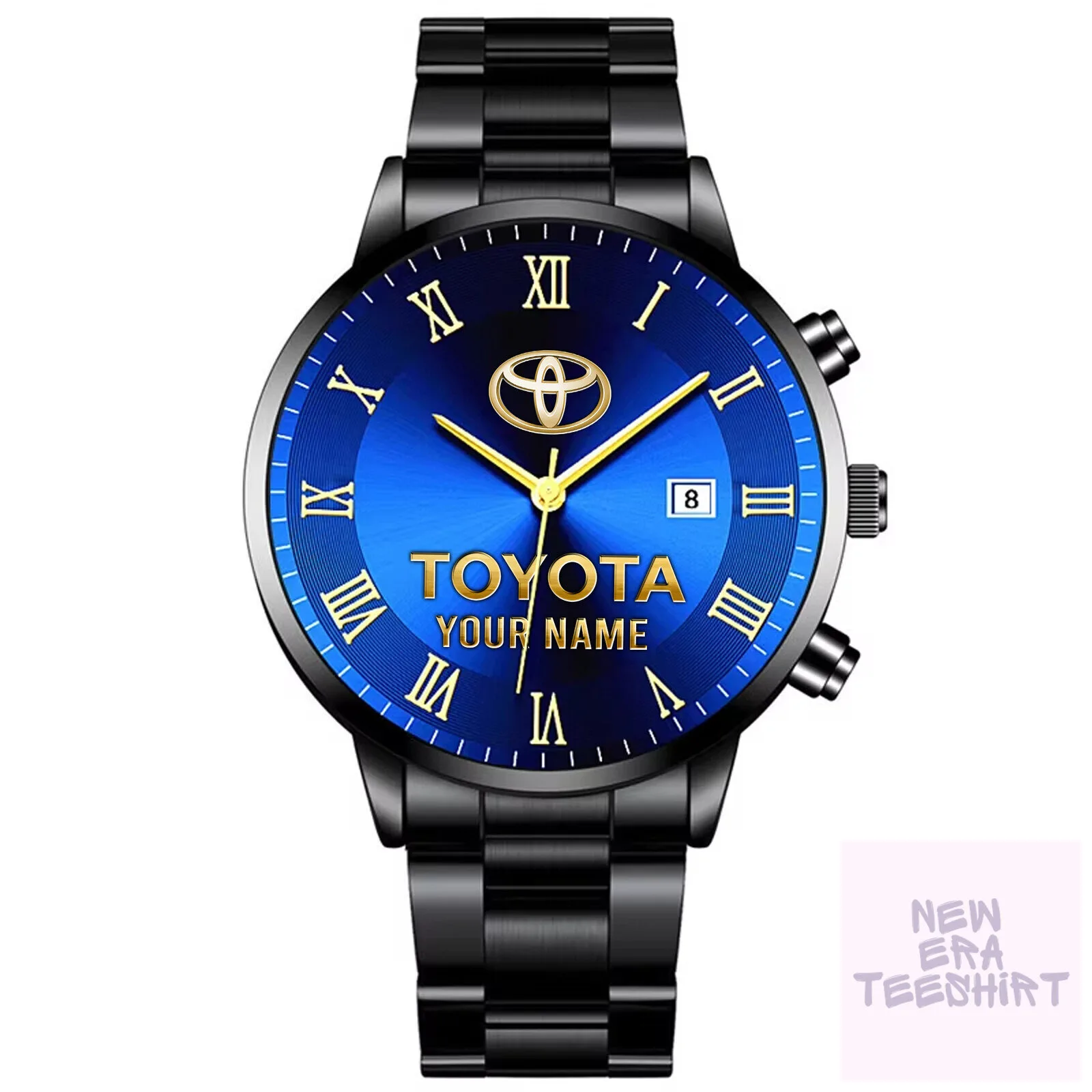 Toyota Custom Name Gold Plated Luxury Men's Watch 14 toyota custom name gold plated luxury men s watch gallery 4
