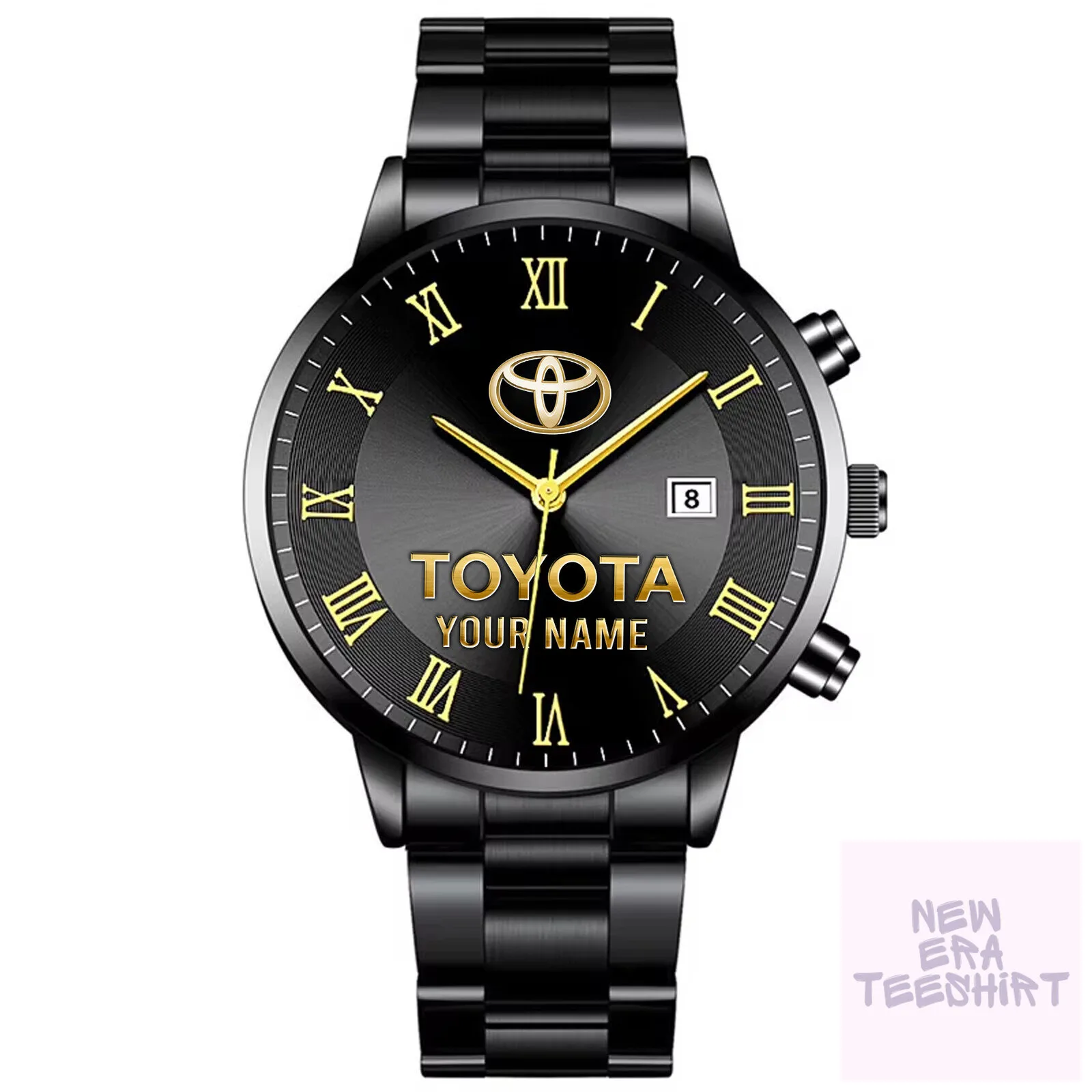 Toyota Custom Name Gold Plated Luxury Men's Watch 15 toyota custom name gold plated luxury men s watch gallery 5
