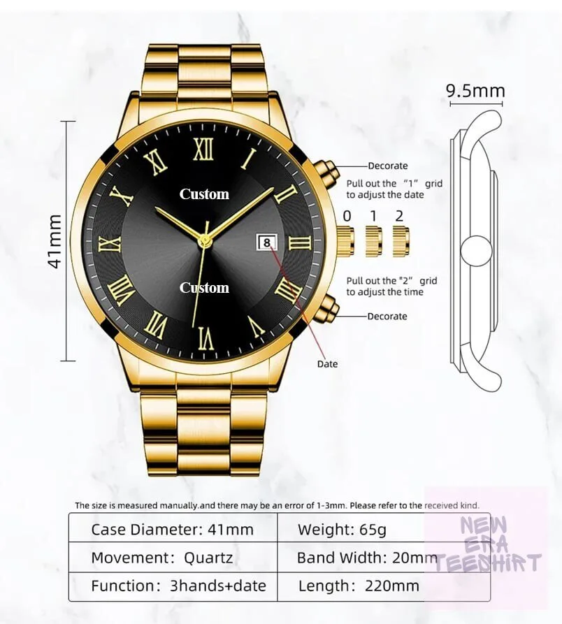 Toyota Custom Name Gold Plated Luxury Men's Watch 17 toyota custom name gold plated luxury men s watch gallery 7