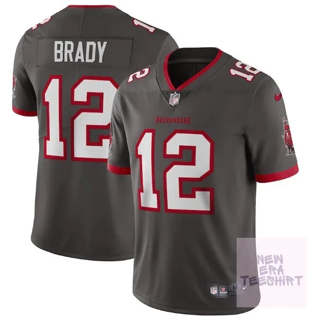 Gray Tampa Bay Buccaneers Jersey featuring Tom Brady for Football Fans 1 Gray Tampa Bay Buccaneers Jersey featuring Tom Brady for Football Fans