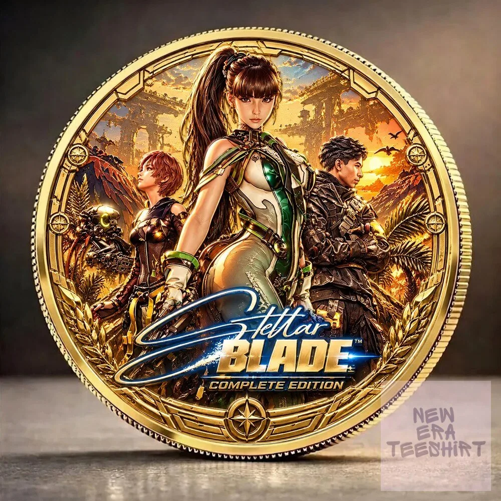 Stellar Blade Complete Edition Commemorative Gold Plated Collectible Coin
