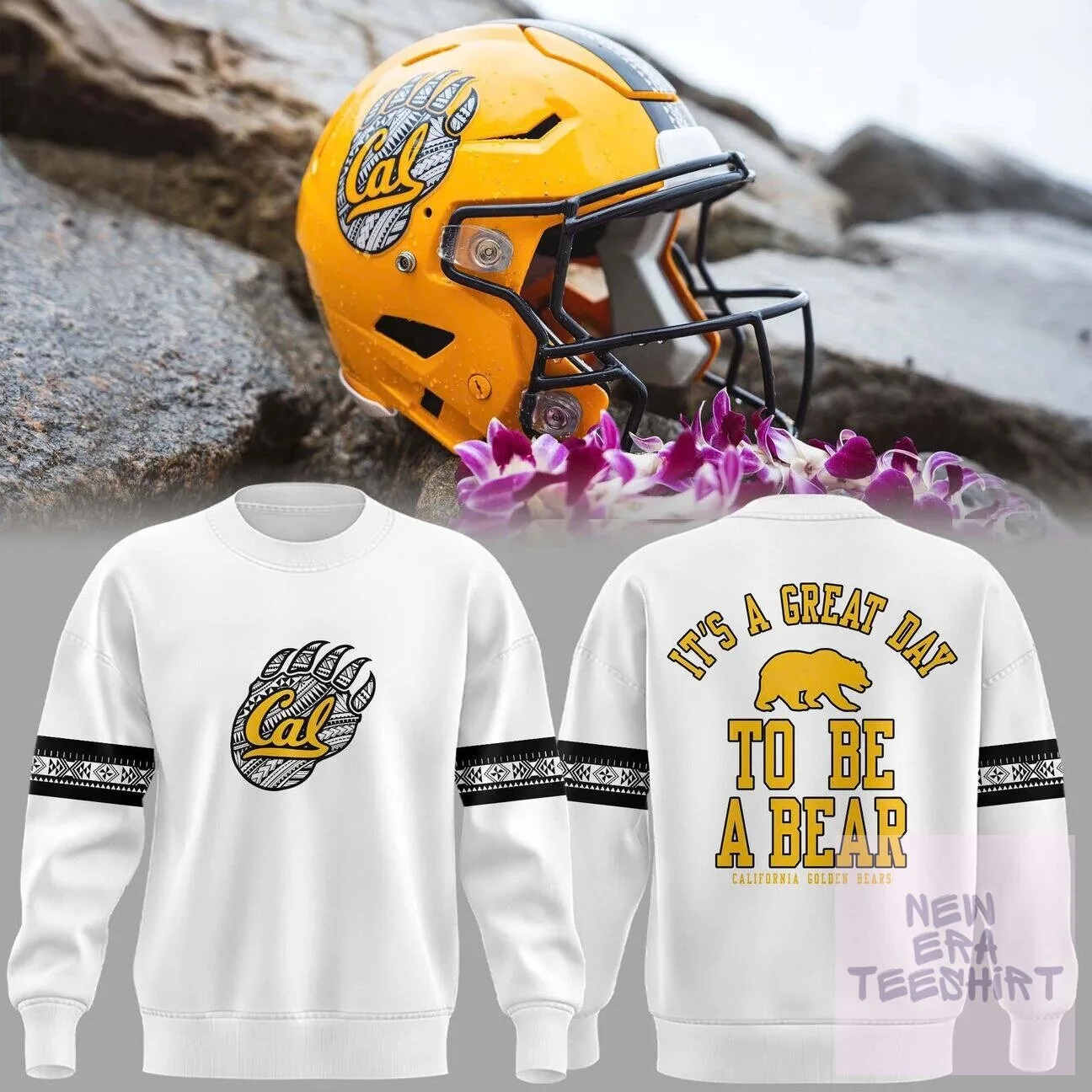 California Golden Bears "It's a Great Day To Be a Bear" College Football Sweatshirt