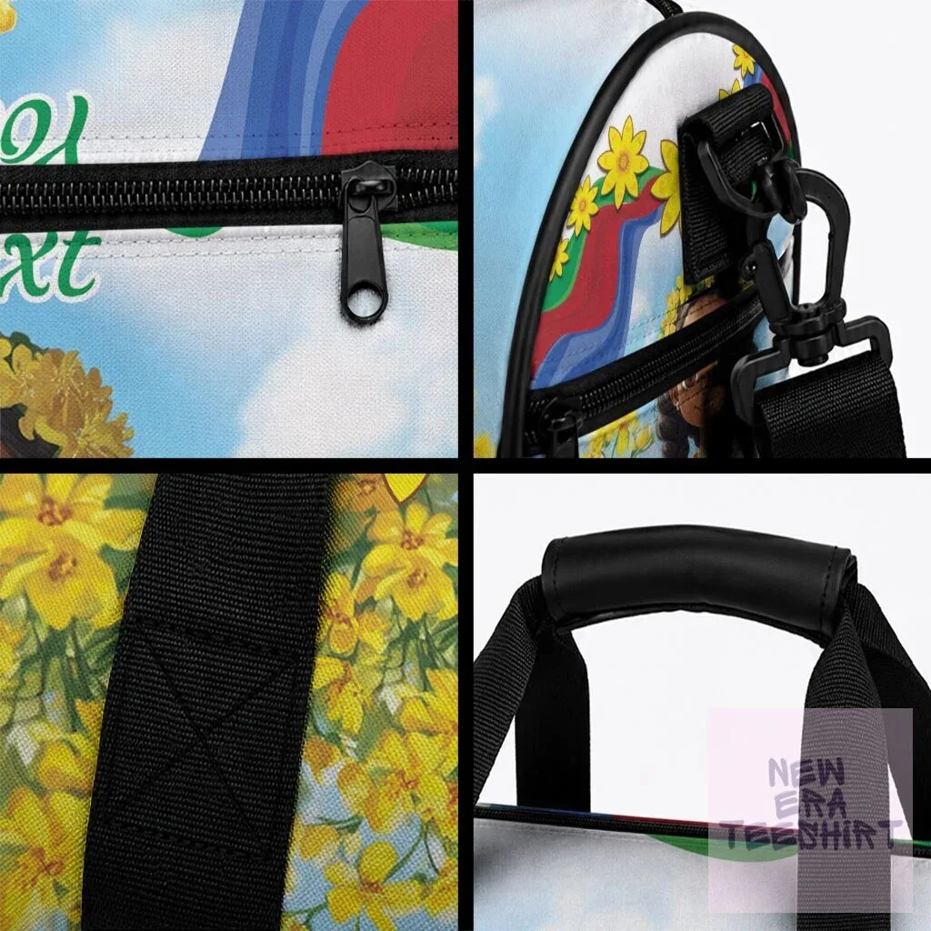 Happy Enkutatash Ethiopian New Year Duffle Bag with Adey Abeba Flowers 6 Happy Enkutatash Ethiopian New Year Duffle Bag with Adey Abeba Flowers