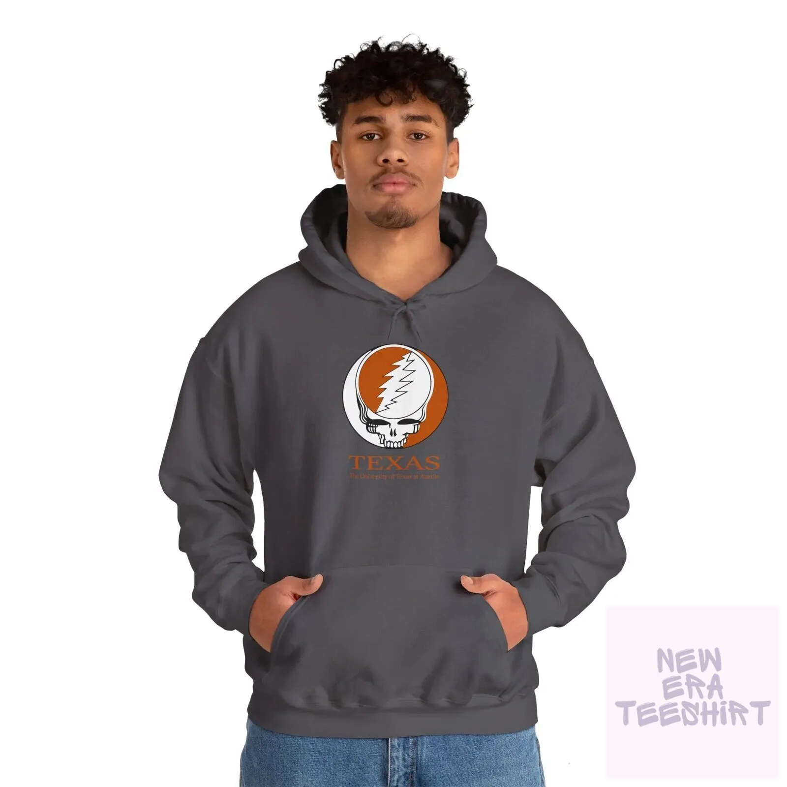 University of Texas at Austin Grateful Dead Steal Your Face Hoodie