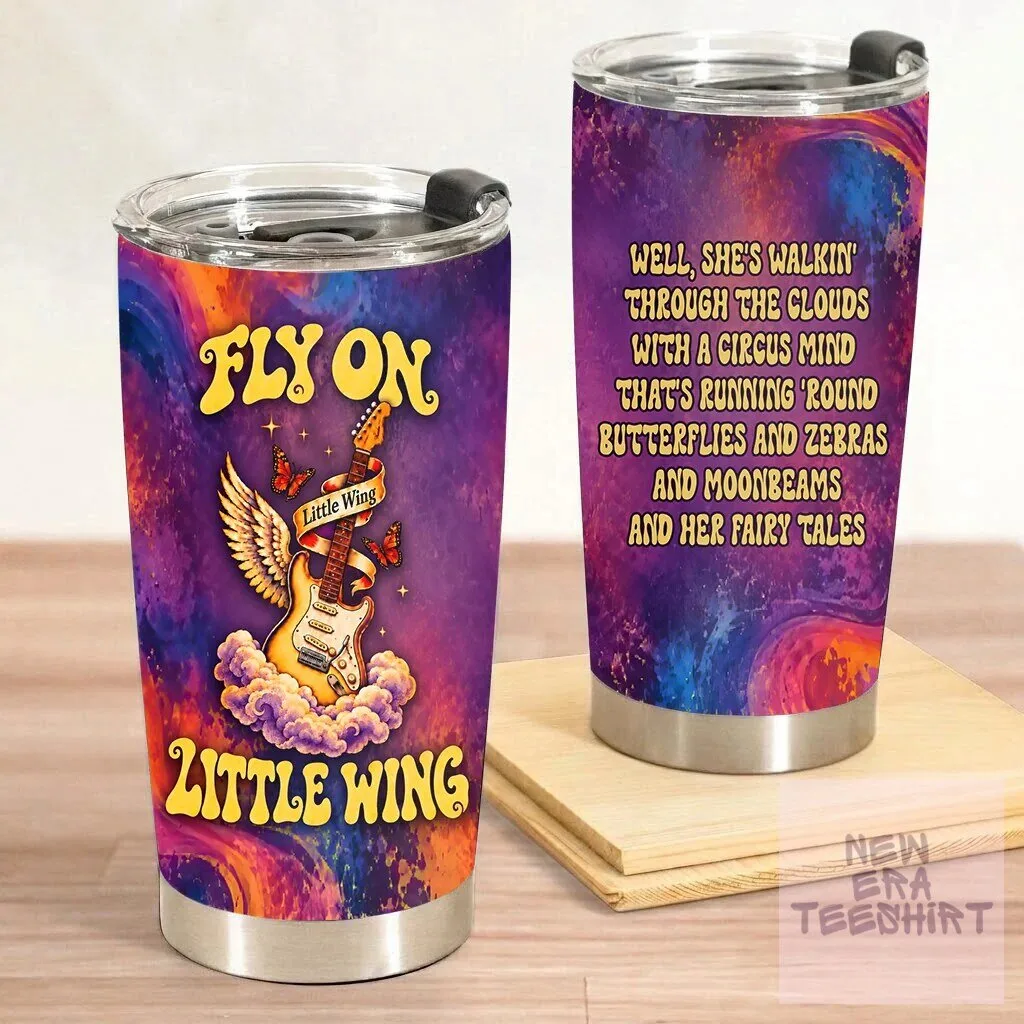 Jimi Hendrix Little Wing Lyrics Electric Guitar Tumbler 11 Jimi Hendrix Little Wing Lyrics Electric Guitar Tumbler