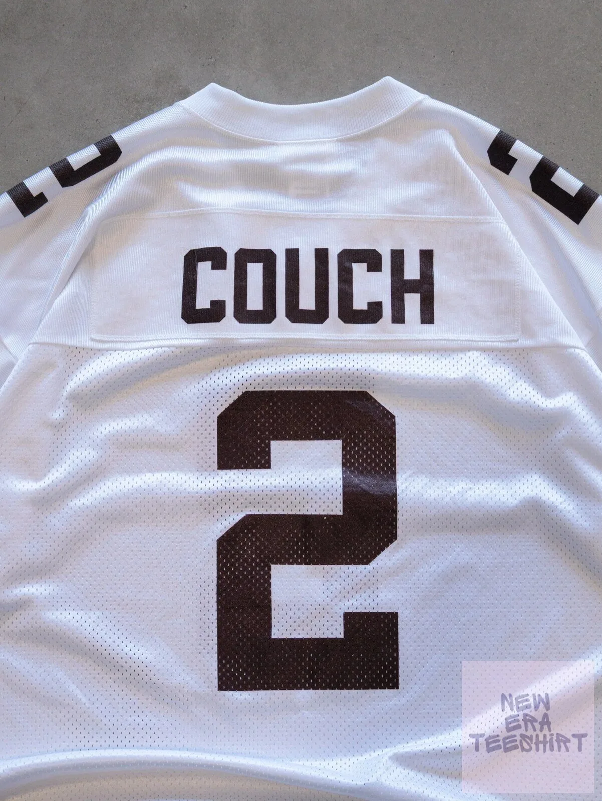 Cleveland Browns White Number 2 Puma Vintage Football Jersey 8 Cleveland Browns White Number 2 Puma Vintage Football Jersey
