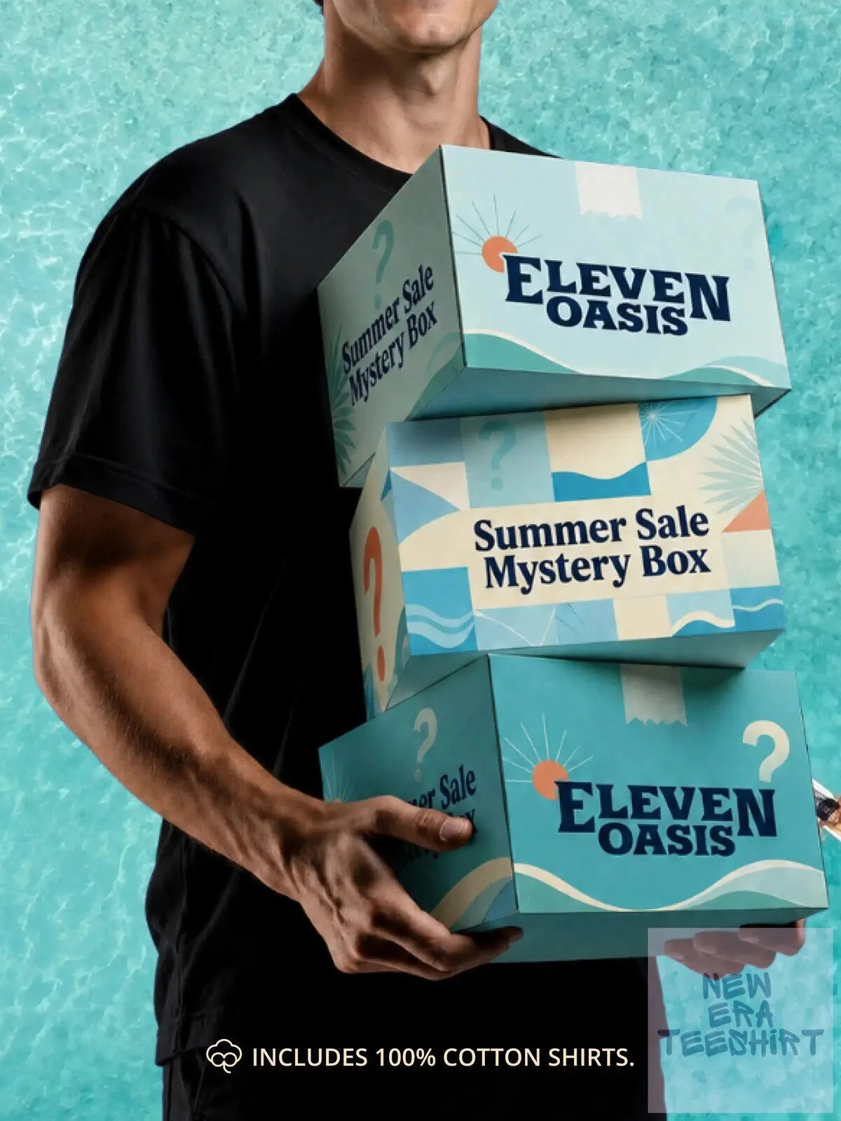 Eleven Oasis Summer Sale Mystery Box with Cotton Shirts