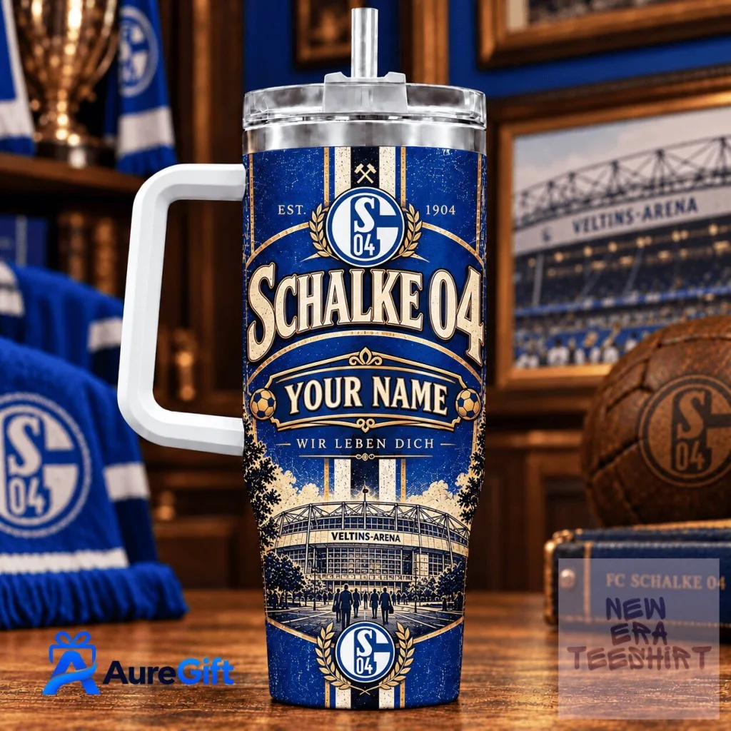 Schalke 04 Bundesliga Football Club Personalized Name Insulated Tumbler Schalke 04 Bundesliga Football Club Personalized Name Insulated Tumbler