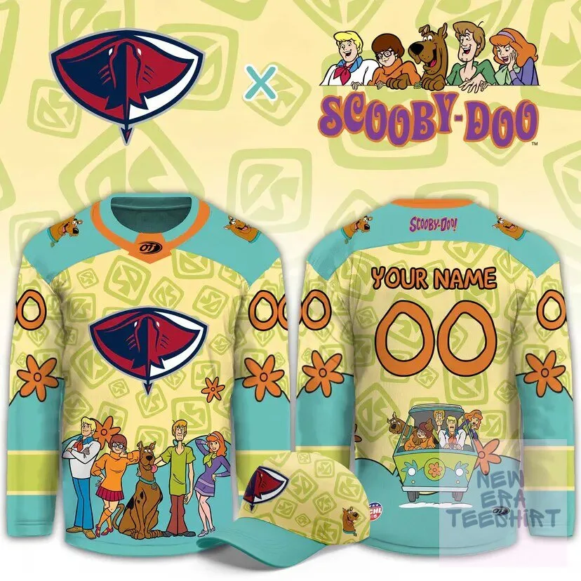 Scooby-Doo Mystery Machine Hockey Jersey for South Carolina Stingrays Fans