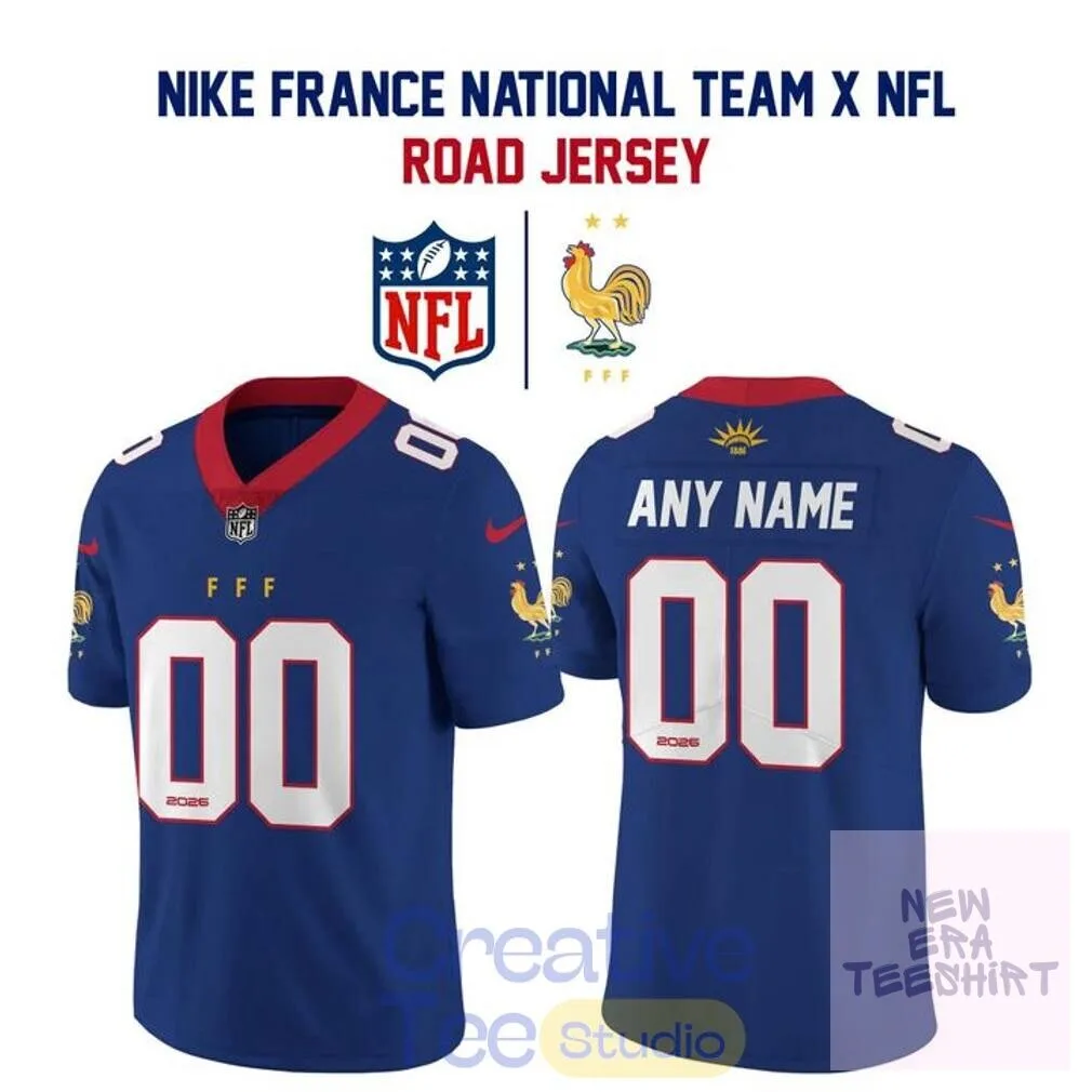 France National Team NFL Road Football Jersey 2026 Special Edition